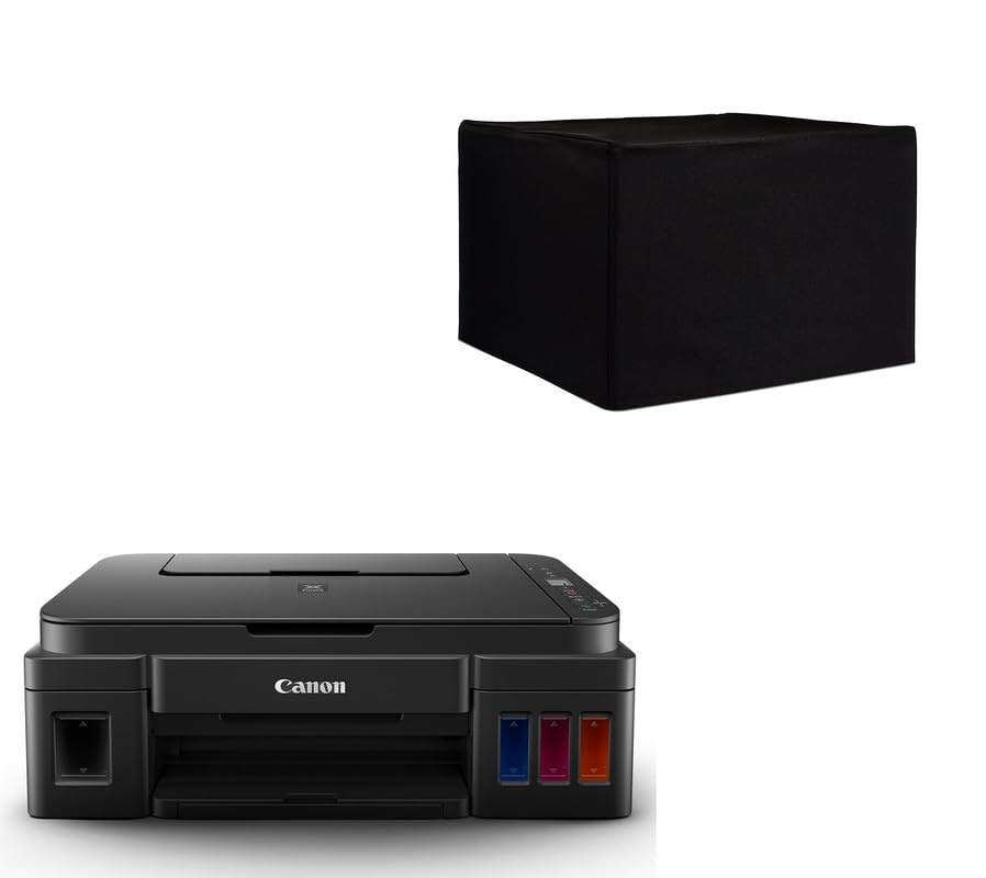 JeJos Printer Dust Cover Case Compatible with Canon Pixma G2012 All-in-One Ink Tank Colour Printer - Black (B0CBX8MJNN) Amazon Price History, Amazon Price Tracker