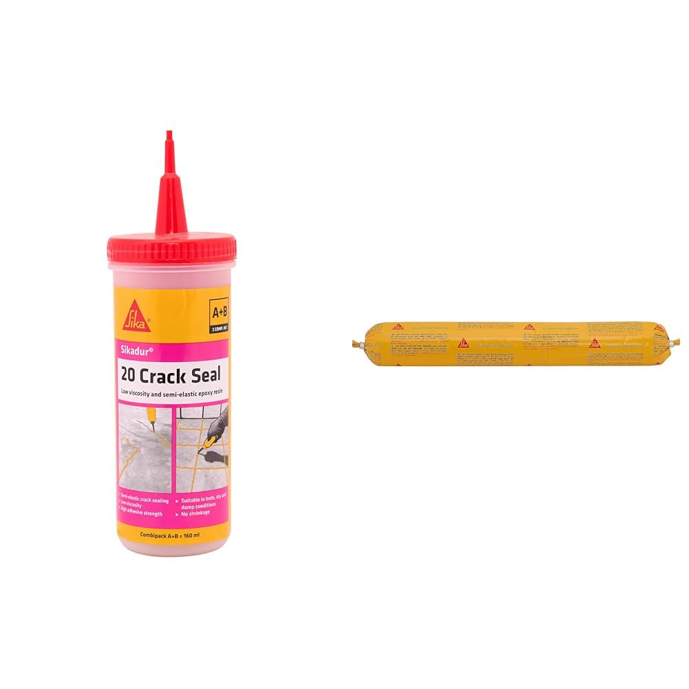 Sikadur 20 Crack Seal, Epoxy resin for sealing non structural crack in concrete, 160ml