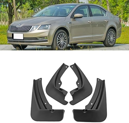 Guardabarros antisalpicaduras para Skoda Octavia 3 Facelift versión regular 2017-2019 2