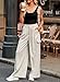Dokotoo Work Pants Women Women's Pants Wide Leg Dress Plus Size Palazzo Business Casual High Waisted Slacks Trendy 2024 Fall Outfits Teacher Fashion Clothes Pockets Beige