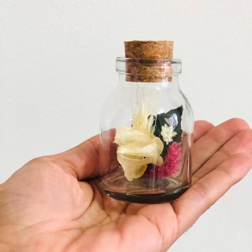 Mini Arranjo na Garrafinha - Drop of Elegance