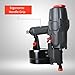 AeroPro CN65Z 0 Degree 1-1/2″ to 2-1/2″ Pneumatic Coil Siding Nailer with Tool-less Depth Adjustment and Side Load, Tilt Bottom Magazine