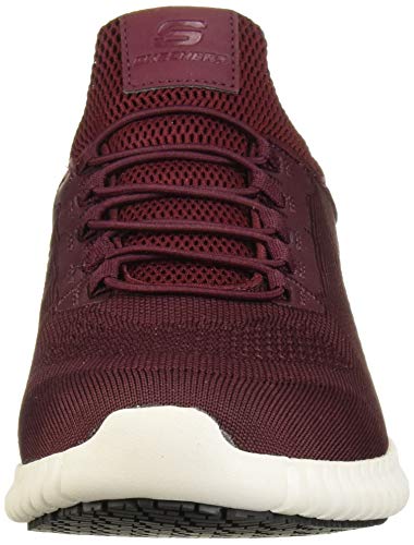 Image of Skechers Men's Cessnock Food Service Shoe - Burgundy
