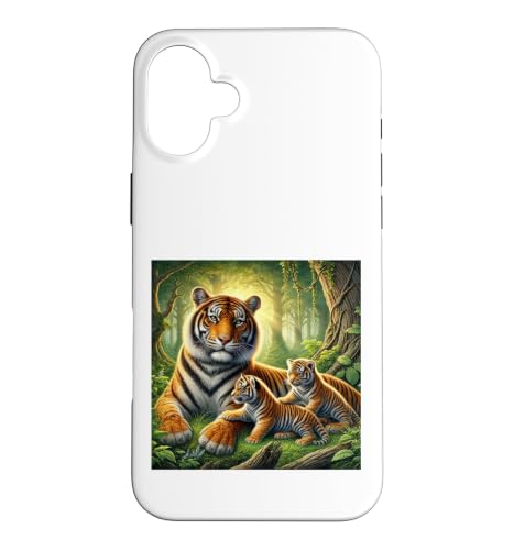 2�C�̎q�����^�C�K�[�}�U�[�A�W�����O���L���b�g �X�}�z�P�[�X iPhone 16 Plus �p