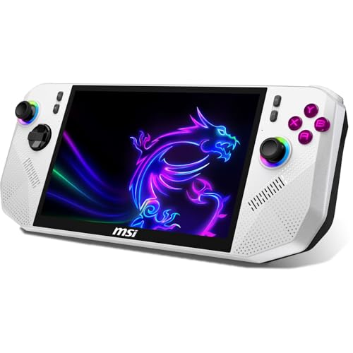 Image of [2026] MSI Claw A8 BZ2EM-070US (AMD Ryzen Z2 Extreme, 24GB RAM, 4TB NVMe SSD, 8 inch FHD+ 120Hz, Windows 11) Gaming Handheld - White