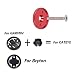Surobayuusaku MTB Road Bike Bicycle Computer Holder Stem Top Cap Cycling Stopwatch...
