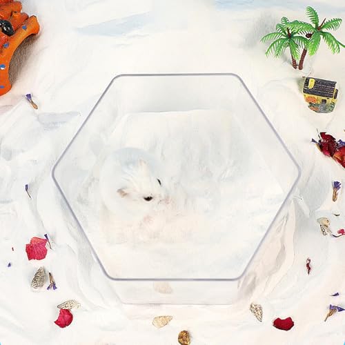 Banheira Para Hamster | Casa De Banho De Areia Para Animal De Estimação - Suprimentos Para Animais D