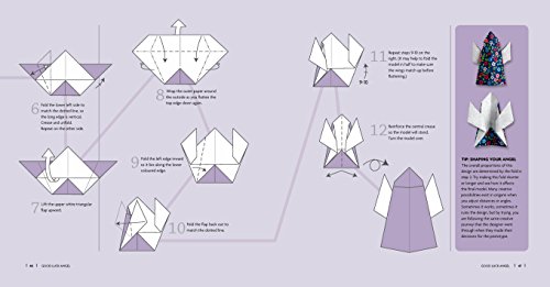 Angel Origami: 15 Paper Angels to Bring Peace, Joy and Healing Into Your Life: 15 Easy-to-Make Fun P
