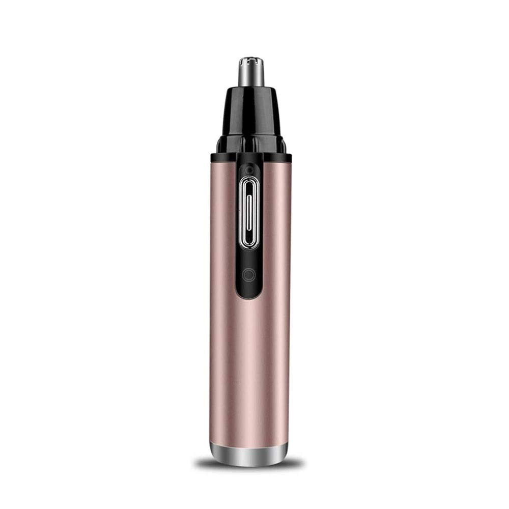 Tagliacapelli per Naso, Tagliacapelli Elettrico Professionale Ricaricabile Tramite USB e Rasoio for Il Viso con Lama in Acciaio Inossidabile a Doppio Taglio