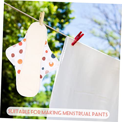 Orfofe 4Pcs Woman Menstrual Pad Female Menstrual Pads Portable Menstrual Pads Pad Napkin Fiber Bamboo Charcoal Absorb Water Girl Reusable Pads Reusable Pads #TOP4