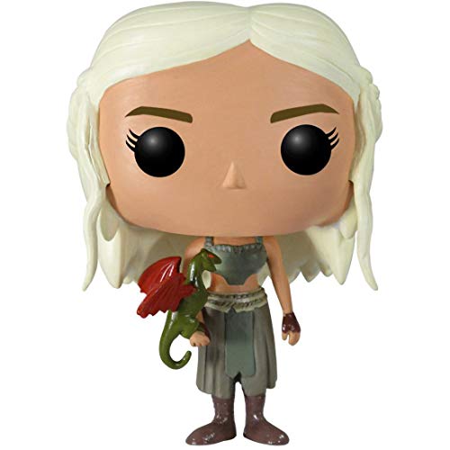 Image of Funko Daenerys Targaryen: Game of Thrones x POP! Vinyl Figure & 1 POP! Compatible PET Plastic Graphical Protector Bundle [#003 / 03012 - B]