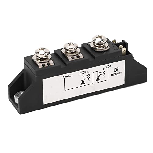 Tyenaza Bridge Rectifier, Thyristor SCR Module Silicon Control Rectifier Bidirectional Semiconductor Module 600?2000V MCC26 16IO1B