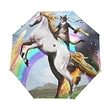 ☂ Automatisches Öffnen und Schließen - Drücken Sie einfach die Taste, um automatisch zu öffnen, und drücken Sie erneut, um den geschlossenen Baldachin sofort zusammenzuklappen