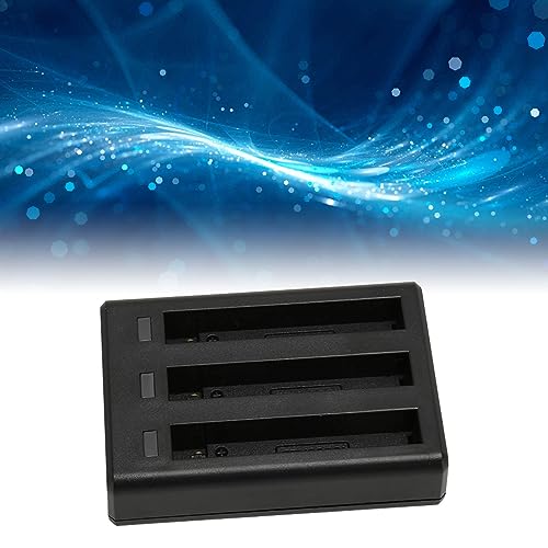 Cargador de batería de 3 canales para Insta360 One X2 con luces LED inteligentes 6