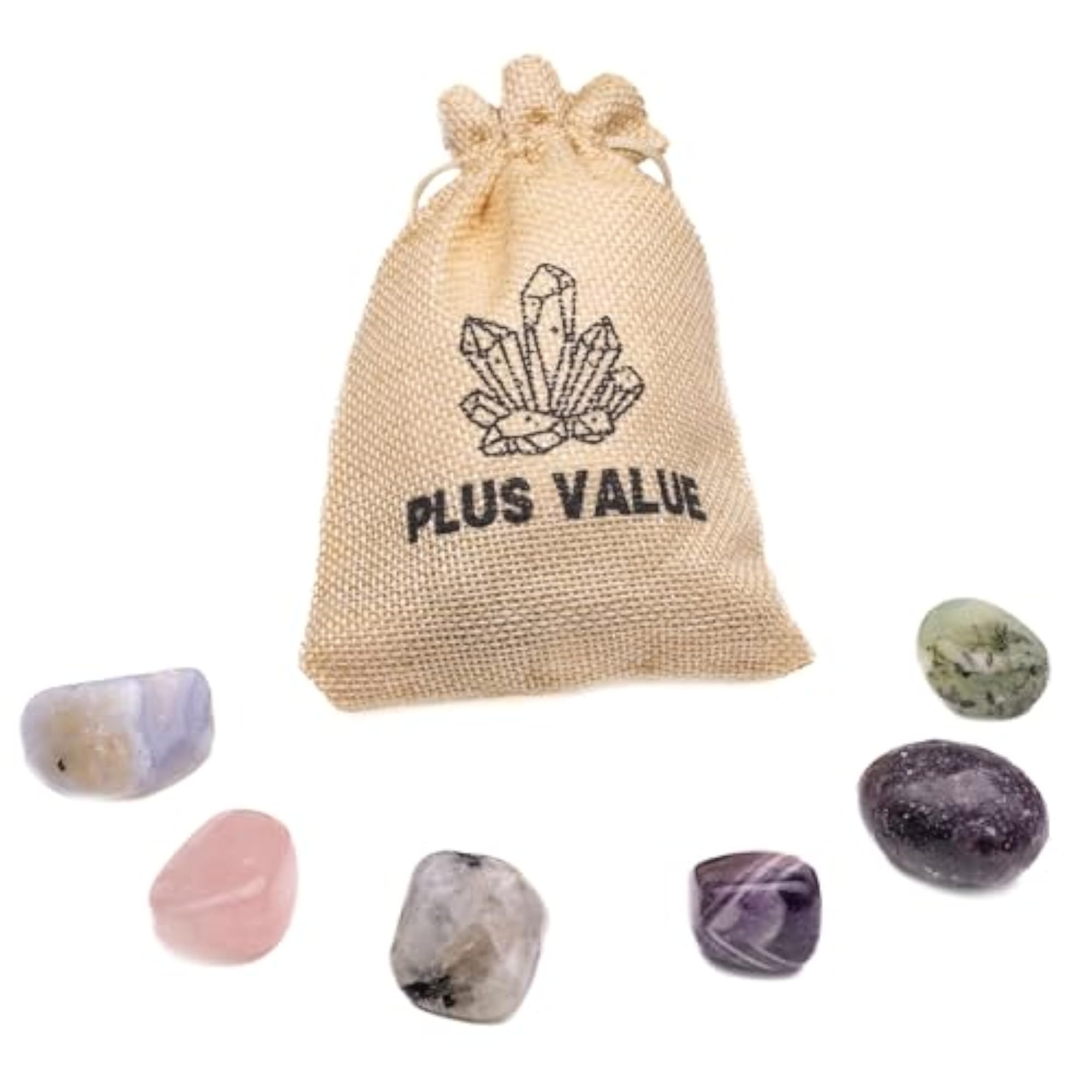 Pocket Healing Crystal Bag for Intuition