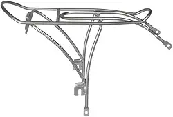 Bagageiro Para Bicicleta Dobrável Aro 20 - Cinza