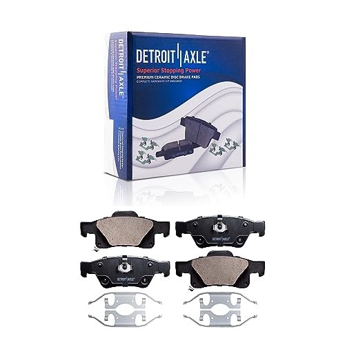 Image of Detroit Axle - Brake Pads for 11-16 Jeep Grand Cherokee 11-20 Dodge Durango