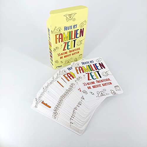 Heute ist Familienzeit: 55 kleine Abenteuer, die nichts kosten. Mikroabenteuer für gemeinsame Erlebnisse im Alltag, im Urlaub oder in den Ferien. Ab 5 Jahren