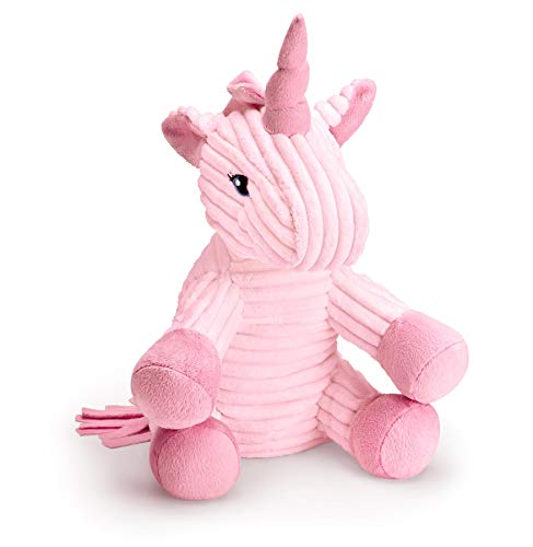 Mousehouse Gifts - Einhorn-Kuscheltier - Cord - Rosa - 25 cm (10)