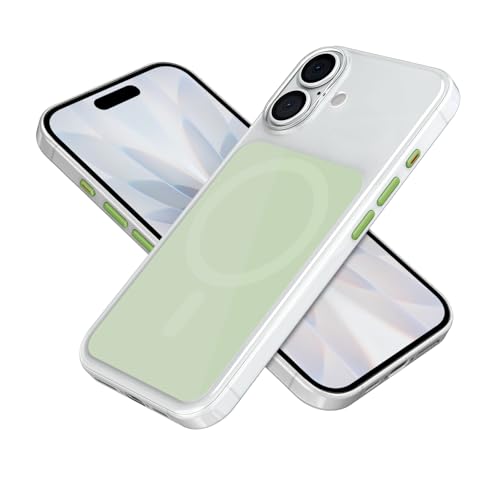 Image of GRIPP Native Case Compatible with Mag-Safe for iPhone 17 | 6ft Drop-Tested with D30 Technology, 360 Protection, Scratch-Resistant, Raised Camera Edges, Metallic Buttons Back Cover - Green