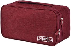 Bra Organizer Underwear Storage Bag For Travel and Home