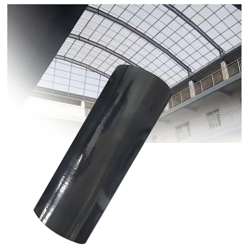 Hoja de techo de policarbonato gris, panel de iluminación FRP para invernaderos, cocheras, toldos y cubiertas de balcón, perfecto para jardinería, agricultura, patios (150 cm x 1200 cm)
