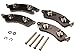 ACDelco 171-735 GM Original Equipment Front Disc Brake Pad Kit with Brake Pads, Pins, and Washers