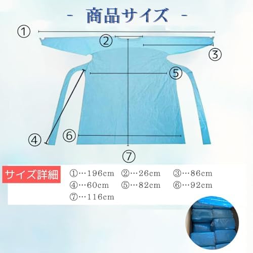 20着まとめて❗️新品未使用❗️医療用使い捨て防護服 L /175 ばら売りも可能 41-hlg-AsML._AC_.jpg