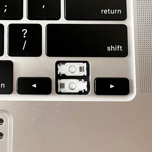 Image of Replacement Left Arrow Keycap Key Scissor Clip Hinge for MacBook Pro 13'' 14'' 16'' A2141 A2442 A2251 A2289 A2338 A2485 2019-2021 Year,for MacBook Air 13'' A2179 A2337 2019-2021 Year