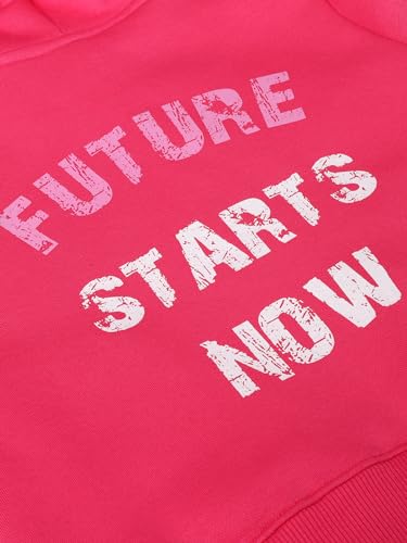 Image of mackly Full Sleeve Hoodie Pullover for Girls, Winter Wear, Size 4-16 Years