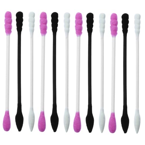 FOMIYES 300 Cotton Swabs Packs Long and Soft for Makeup Double Headed for Easy Cleaning Random