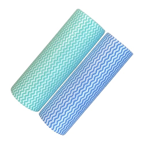 PHENOFICE 2 Rollos De Paños De Tela No Tejida para El Hogar, Paños De Limpieza, Paños De Cocina, Trapos De Cocina, Productos De Limpieza De Cocina.