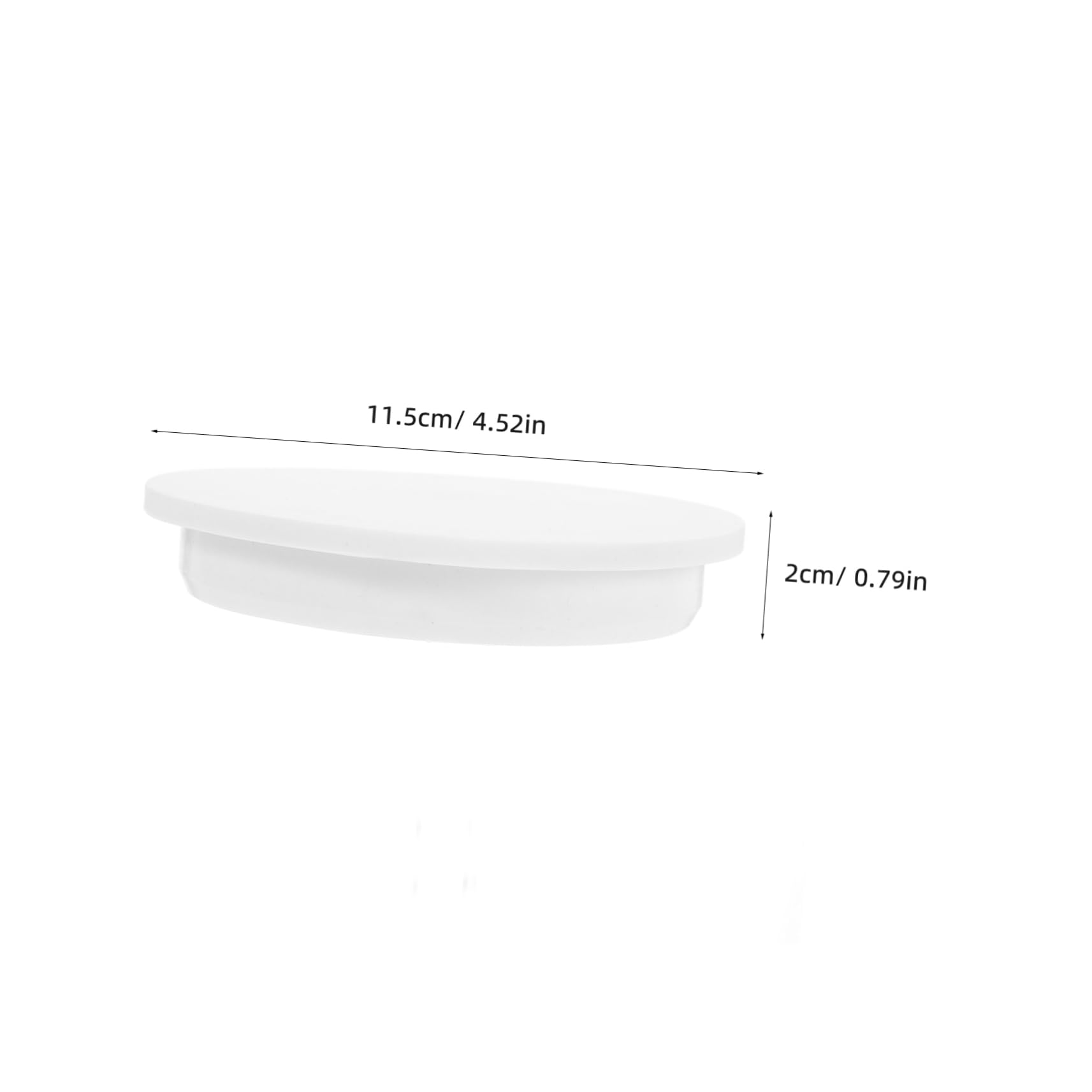 Holibanna Pipe End Cap Fitting PVC Stopper for Sewer Drainage Systems Easy to Fit Protect Pipes