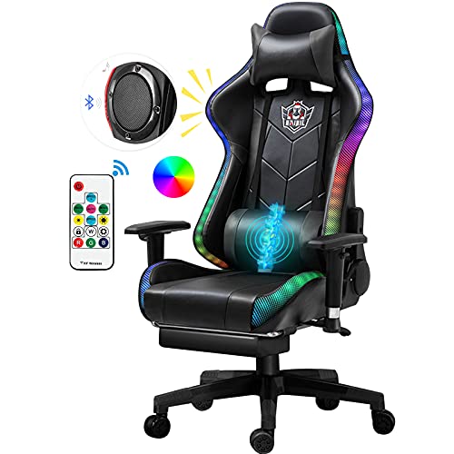 Gaming chair with massage and LED The 15 best products in comparison