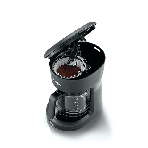 Image of Mr. Coffee 2129512, 5-Cup Mini Brew Switch Coffee Maker, Black