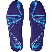 ISQFIQ Cushioned Memory Foam Insoles, Comfort Replacement Inner Soles for Men Women, Soft Shoe Inserts for Walking Boot, Trainer, Wellie(Purple, UK 7)