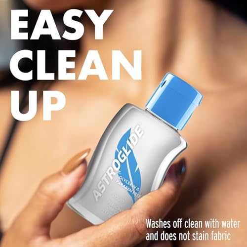 Image of Astroglide Glycerin & Paraben Free Liquid, Water Based Personal Lubricant, 2.5 oz.