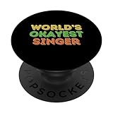 Photo Gallery funny vocalist karaoke singer fun world s okayest singer popsockets popgrip intercambiabile Photo Gallery funny vocalist karaoke singer fun world s okayest singer popsockets popgrip intercambiabile