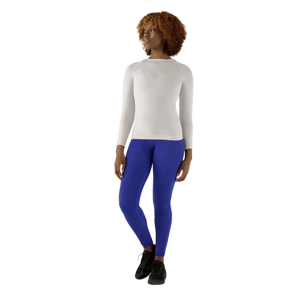 BAUERFEIND Kompressions-Shirt „Sports Compression Shirt Long Sleeve“, Langarm-Shirt für Damen, Für verbesserte Durchblutung der Torso- und Armmuskulatur, Polyamid/Elasthan