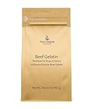 Pure Original Ingredients Beef Gelatin (2 lb) Bovine Beef Gelatin, Thickener, Soups & Sauces