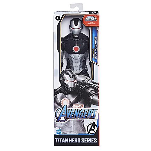 Avengers Marvel's War Machine Figurine 30 cm avec Blaster Titan Hero Series Blast Gear