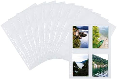 HERMA 7769 Herma Negativhüllen, Transparent, Für 4 Streifen, 100 Hüllen