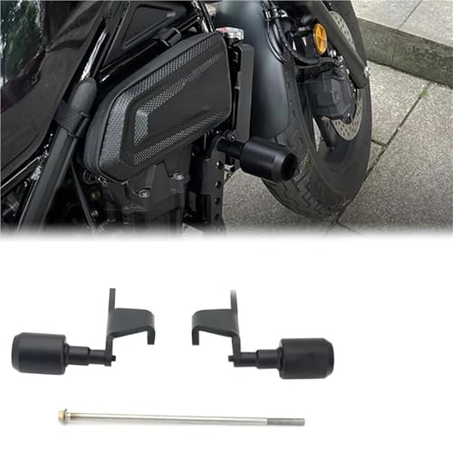 Moteur CM500 protégé des casses avec ce crash bar Rebel