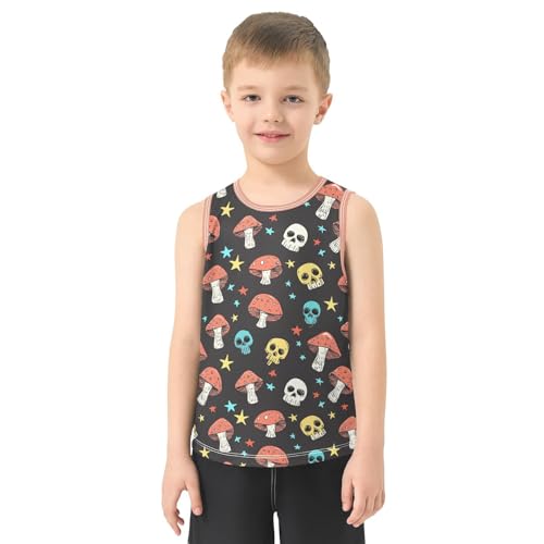 Baby Boys Sleeveless Tank Top Toddler Athletic Vest 3-10T2