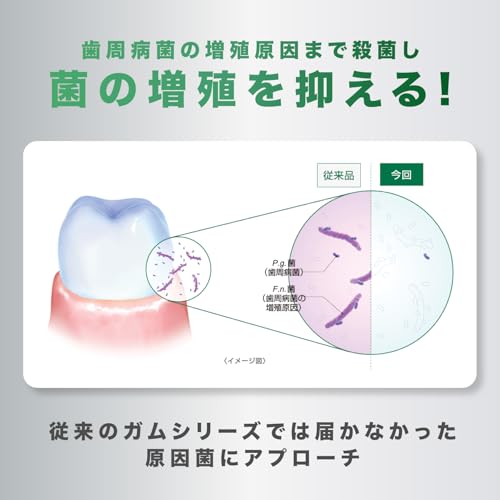 GUM(ガム) GUM(ガム)プラス デンタルリンス 薬用 液体ハミガキ スッキリ爽やかタイプ(アルコール配合) ハーブミント 900ml の商品画像 4