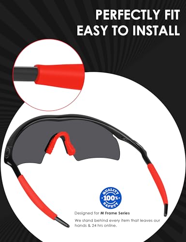 Image of BLAZERBUCK Replacement Earsocks for Oakley M Frame Series Sunglasses