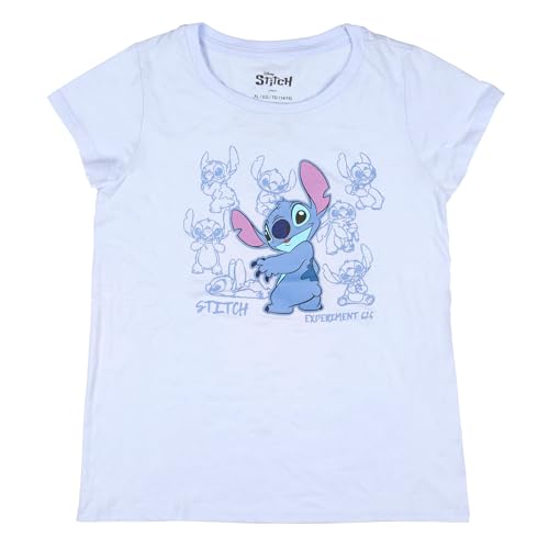 Disney Girls' Lilo & Stitch Experiment 626 Stitch Design Kids Short Sleeve T-Shirt2