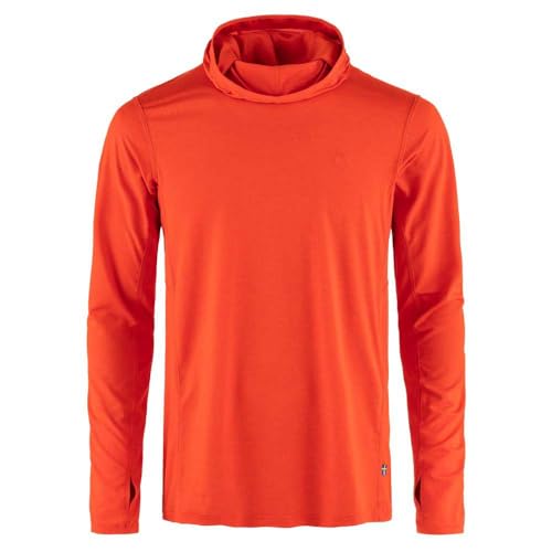 Fjällräven Herren Abisko Sun-Hoodie, Flame Orange, XL