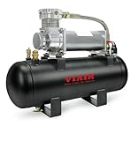 VIAIR 20008 200 PSI High-Flow Air Source Kit , Black