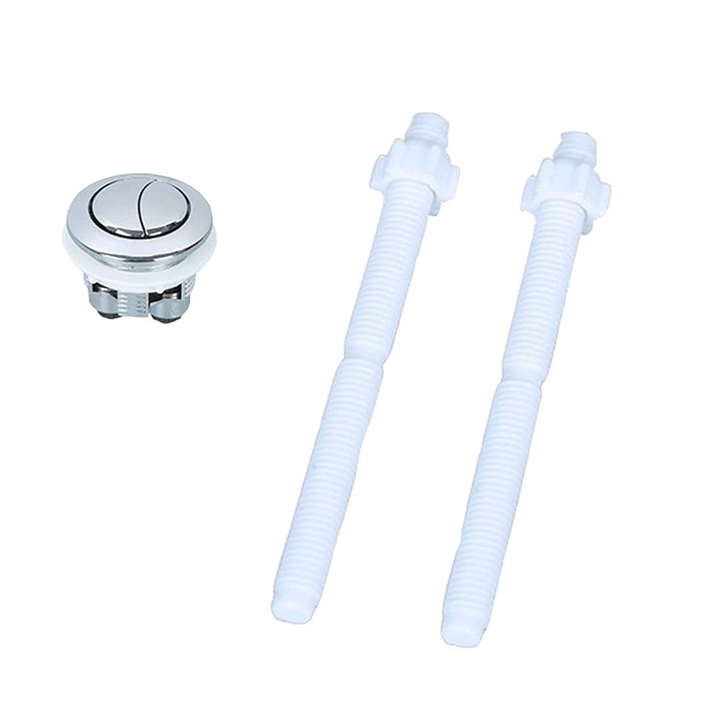 Chasse d'eau de toilette économique grâce au double bouton poussoir 38mm